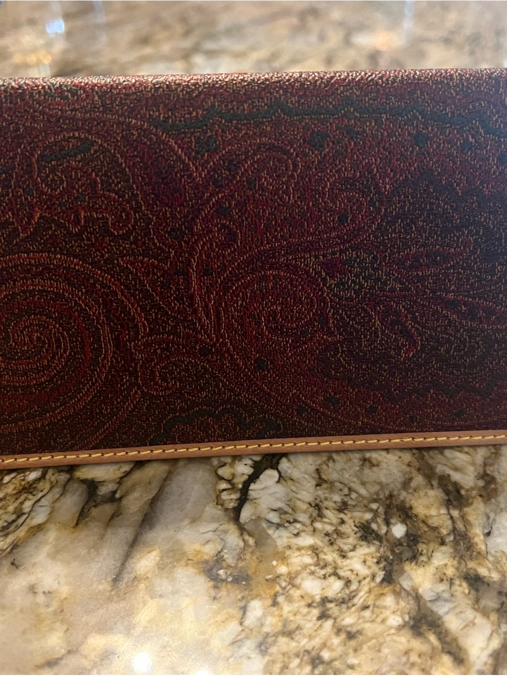 Etro Milano Paisley Continental Wallet! NEVER USED!!